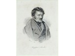 Antik acélmetszet PROFESSOR AMSLER