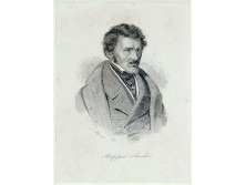 Antik acélmetszet PROFESSOR AMSLER