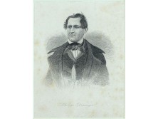 Antik acélmetszet PHILIPP DÜRINGER