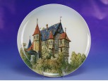 Antik VILLEROY & BOCH fali dísz tál 1903