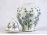Hollóházi porcelán urnaváza 14 cm
