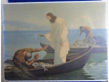 Nagyméretű bibliai jelenet olajnyomat 1.