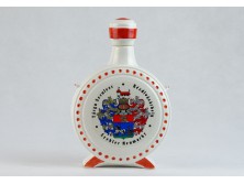Nagyméretű magyaros porcelán kulacs