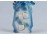 Régi kék porcelán váza 15 cm