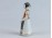 Régi hollóházi porcelán menyecske 11 cm