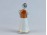 Régi hollóházi porcelán menyecske 11 cm