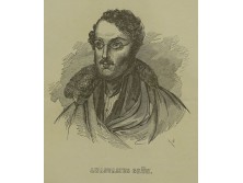 Antik acélmetszet ANASTASIUS GRÜN