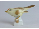 Régi Aquincum porcelán madár figura