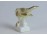 Régi Aquincum porcelán madár figura