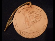Falra akaszható kerámia plakett PÁZMÁNY