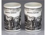 Altenkunstadt porcelán pohár pár PASSAU