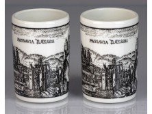 Altenkunstadt porcelán pohár pár PASSAU