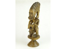 Afrikai törzsi fafaragás 51.5 cm