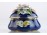 Régi jelzett kék porcelán ékszertartó