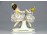Régi jelzett SITZENDORF porcelán figura