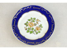 Régi kisméretű Zsolnay porcelán dísztányér