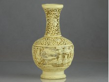 Régi japán váza 18 cm