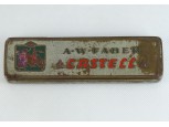 Régi A.W. FABER CASTELL pléh doboz