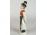 Régi hollóházi porcelán matyó legény 18 cm