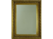 Antik aranyozott falitükör 87 x 63 cm