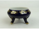 Régi német PM porcelán lábas gyűrűtartó