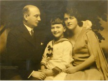 Jelzett művészi családi fotográfia 1931