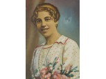 Antik VUCSETICS ILLÉS színezett fotográfia