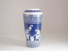 Mitológiai Hollóházi porcelán váza 25.5 cm