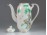 Régi keleti mintás porcelán kávéskészlet