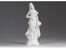 Régi Hébé ifjúságistennő porcelán szobor