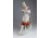 Nagy méretű orosz porcelán szobor 29.5 cm