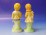 Hibátlan biszkvit porcelán figura pár