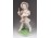 Hibátlan takarítónő porcelán figura 19.5 cm