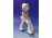 Utazó táskás fiú porcelán figura 21 cm