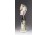 Biszkvit porcelán vízhordó lány figura 23 cm