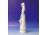 Nagyméretű kalapos lány porcelán figura 30cm