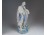 Régi legény és menyecske porcelán szobor