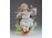 Hibátlan biszkvit porcelán gitározó lány