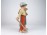 Hibátlan biszkvit porcelán fiú pár 22.5 cm