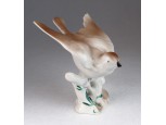 Hibátlan porcelán madár figura 11.5 cm