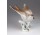 Hibátlan porcelán madár figura 11.5 cm