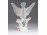 Hibátlan porcelán madár figura 11.5 cm