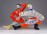 Kétalakos táncoló orosz porcelán figura