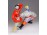 Kétalakos táncoló orosz porcelán figura