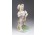 Hibátlan takarítónő porcelán figura 19.5 cm