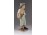 Biszkvit porcelán iskolás fiú figura 28 cm