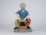 Hibátlan biszkvit porcelán kovács figura