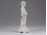 Régi fehér biszkvit porcelán angyal 12 cm
