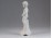 Régi fehér biszkvit porcelán angyal 12 cm