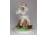 Jelzett hibátlan porcelán fuvolázó fiú 21 cm
